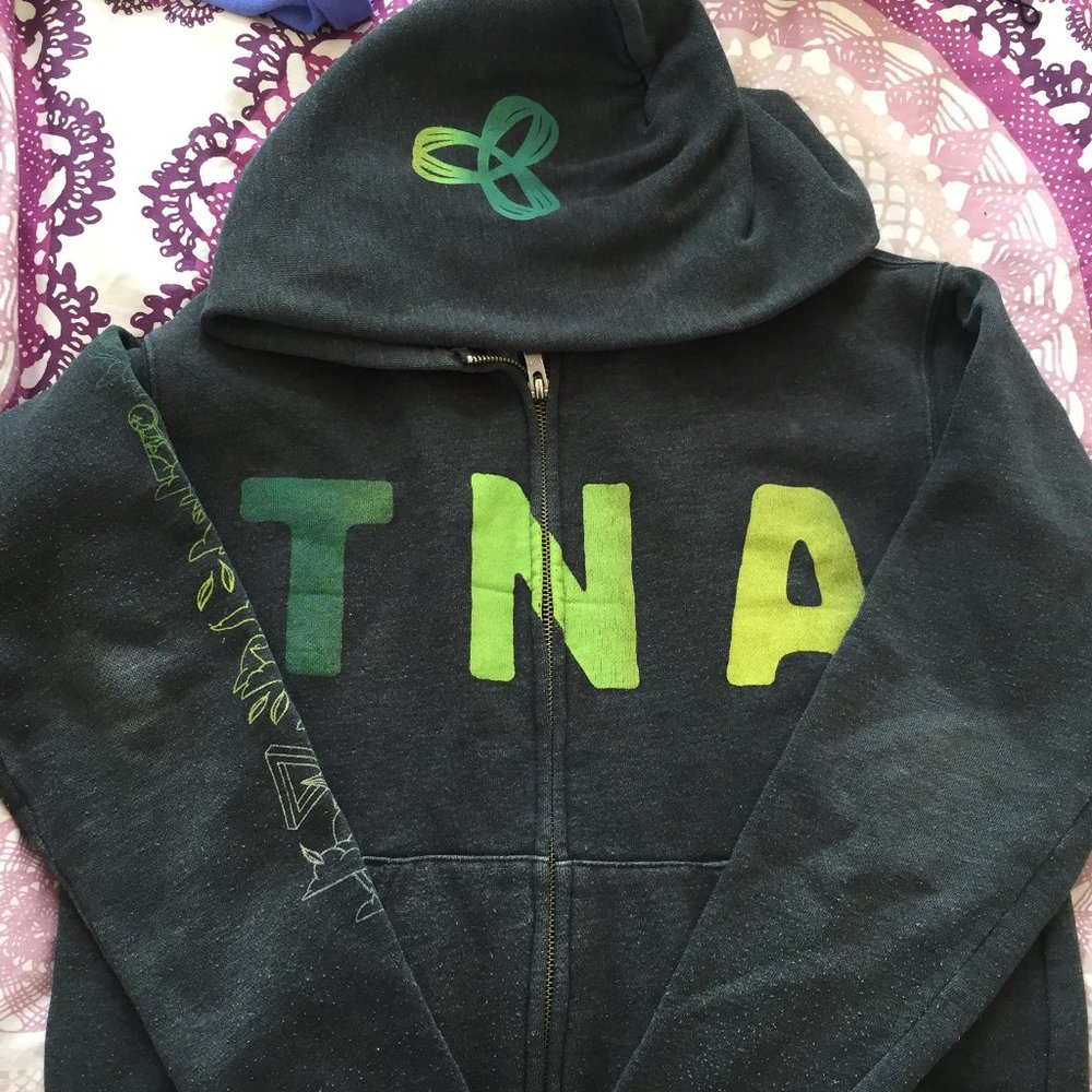 2 FOR $10 TNA Artizia Zip Up Sweater